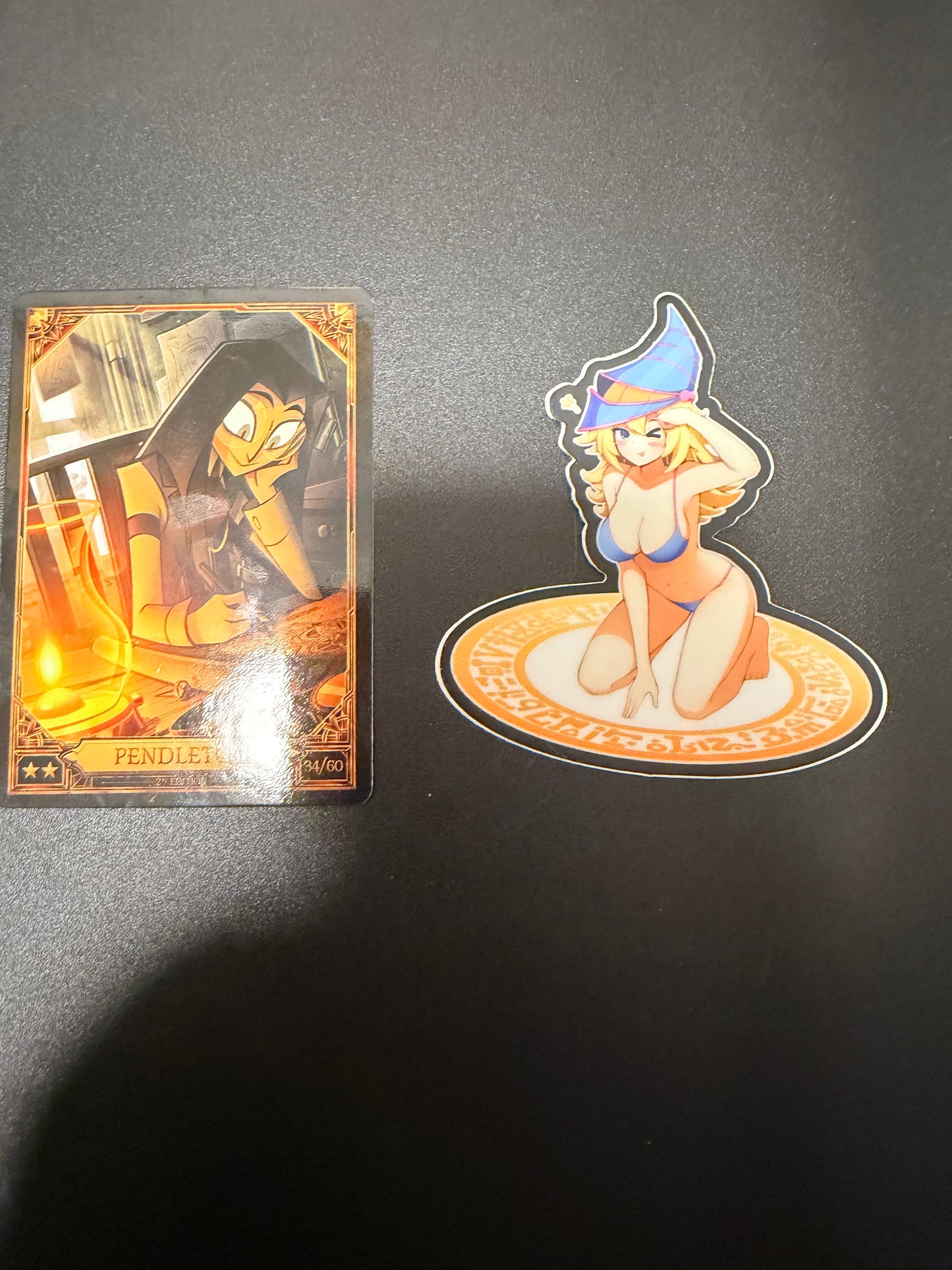 Yu-Gi-Oh Dark Magician Girl Mini Indoor Sticker