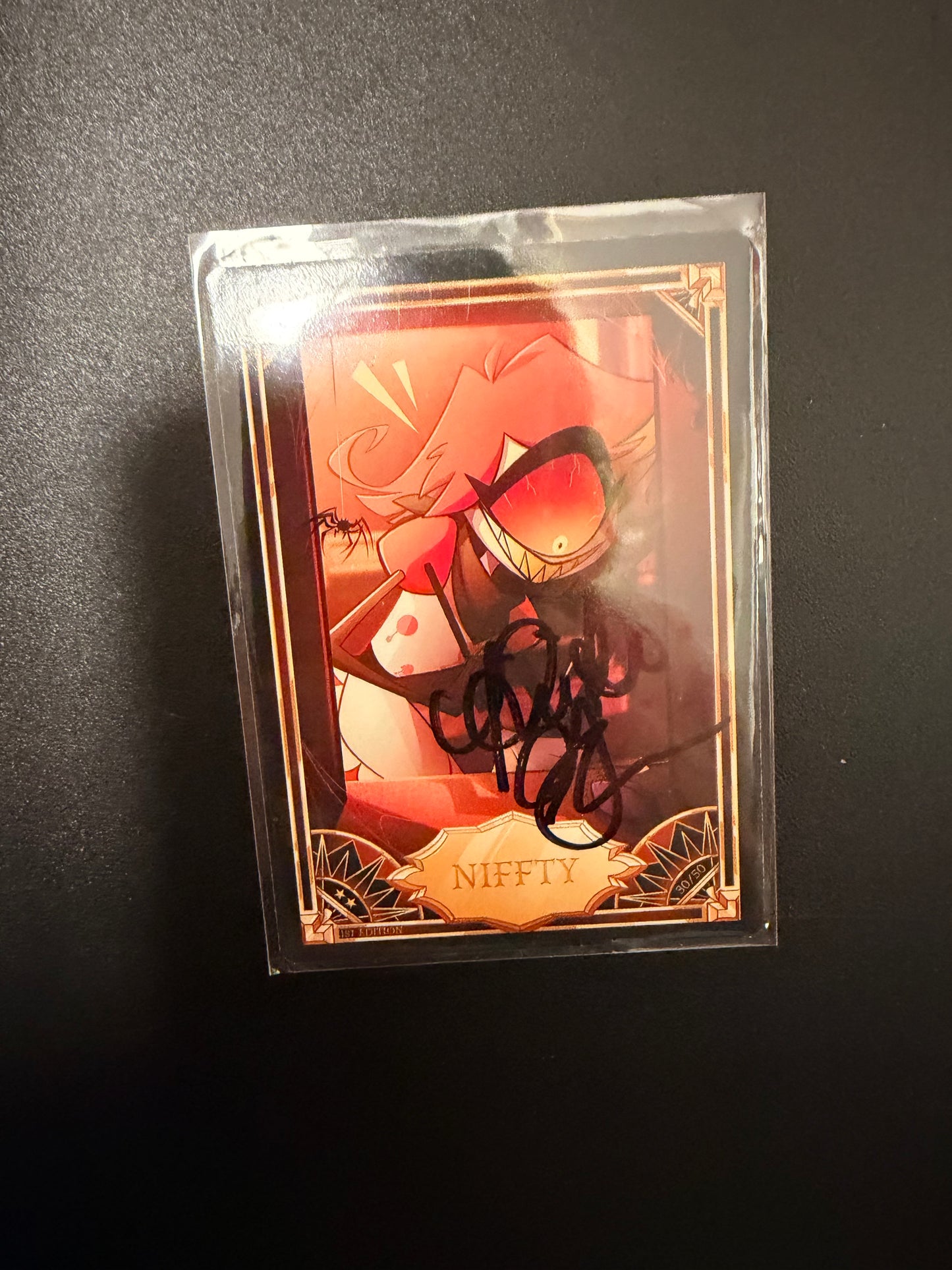 Niffty Autographed Card