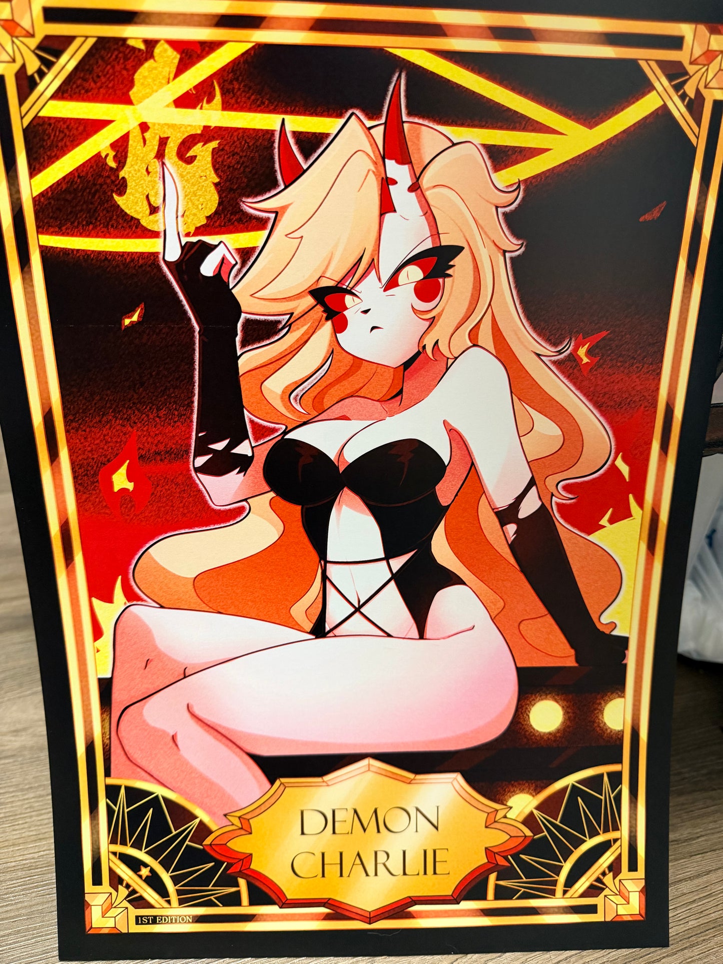Demon Charlie Custom Poster