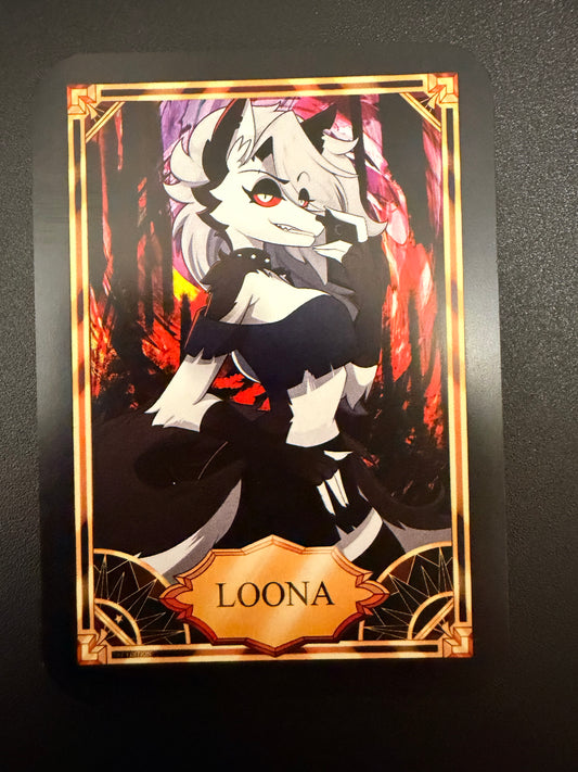 Loona Custom Trading Card