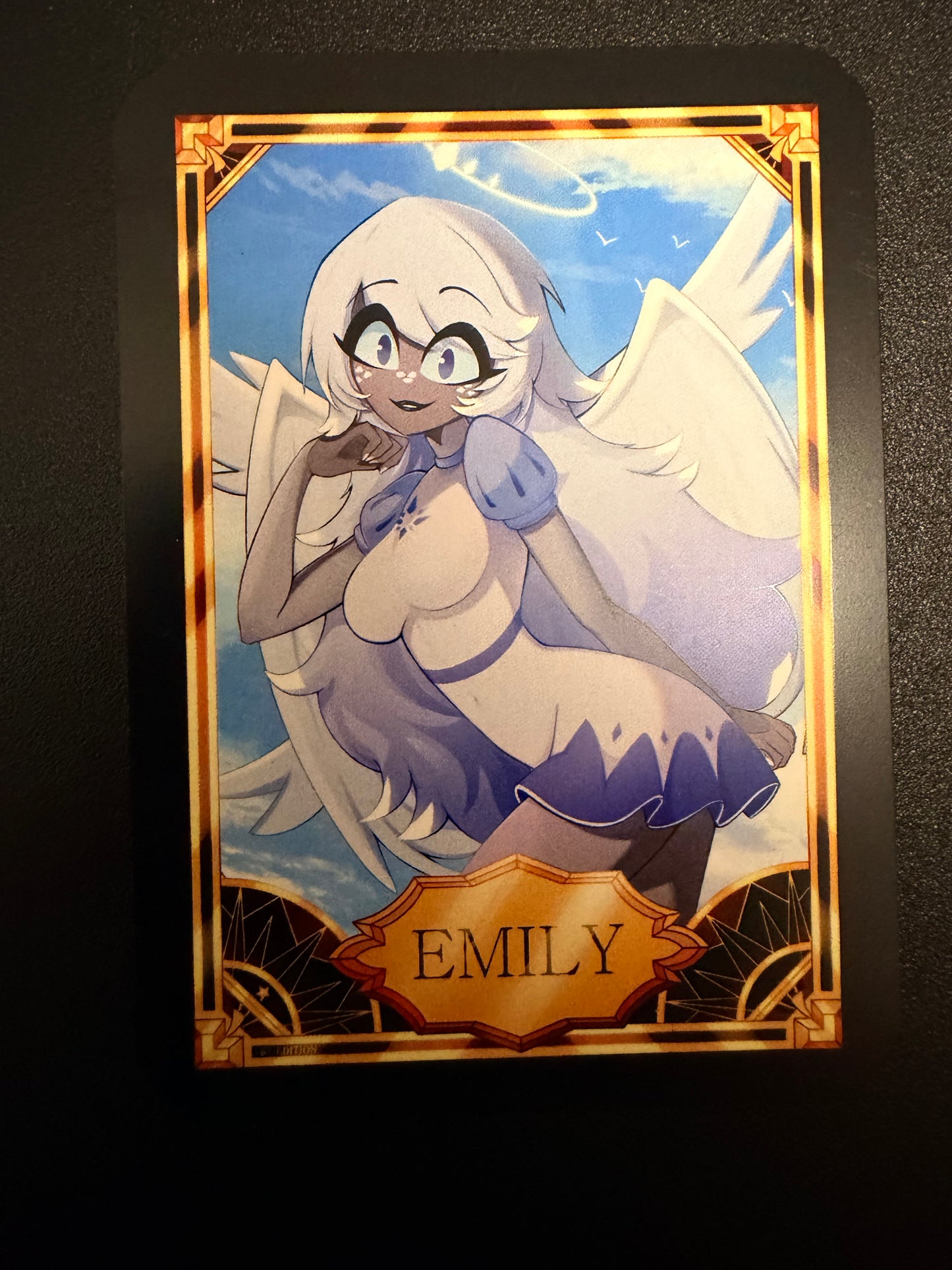 Emily Custom Trading Card