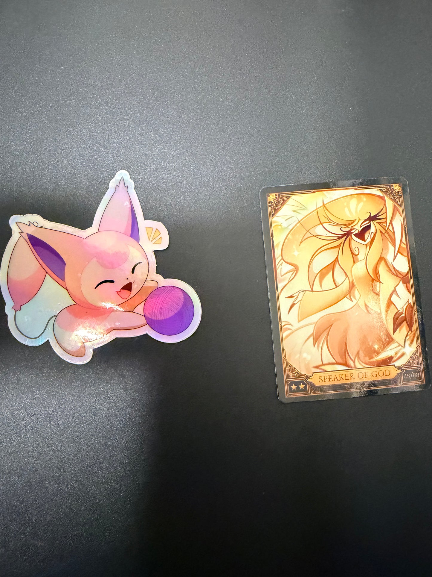 Pokemon Skitty Holographic Indoor Sticker