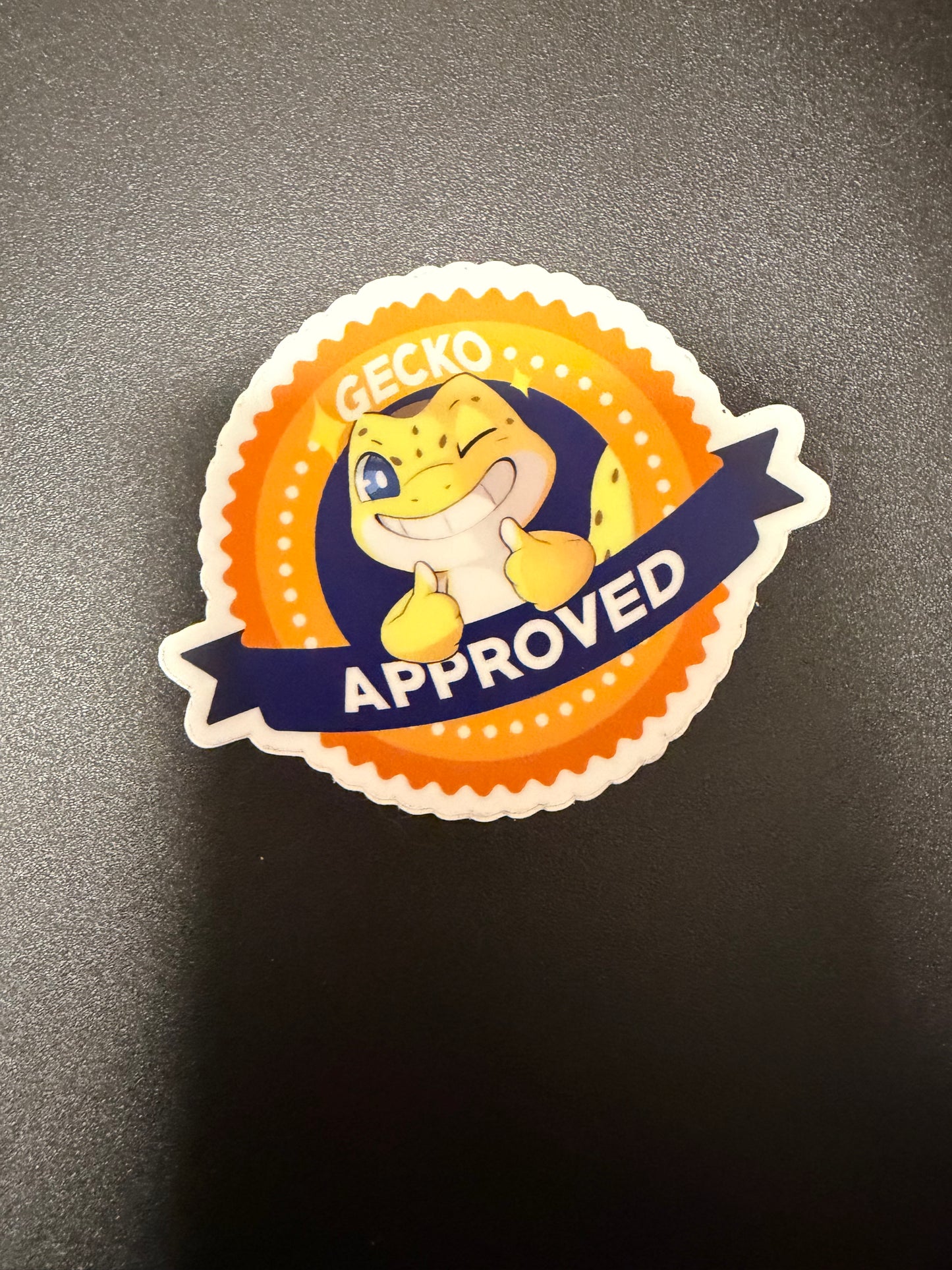Gecko Approved Mini Indoor Sticker