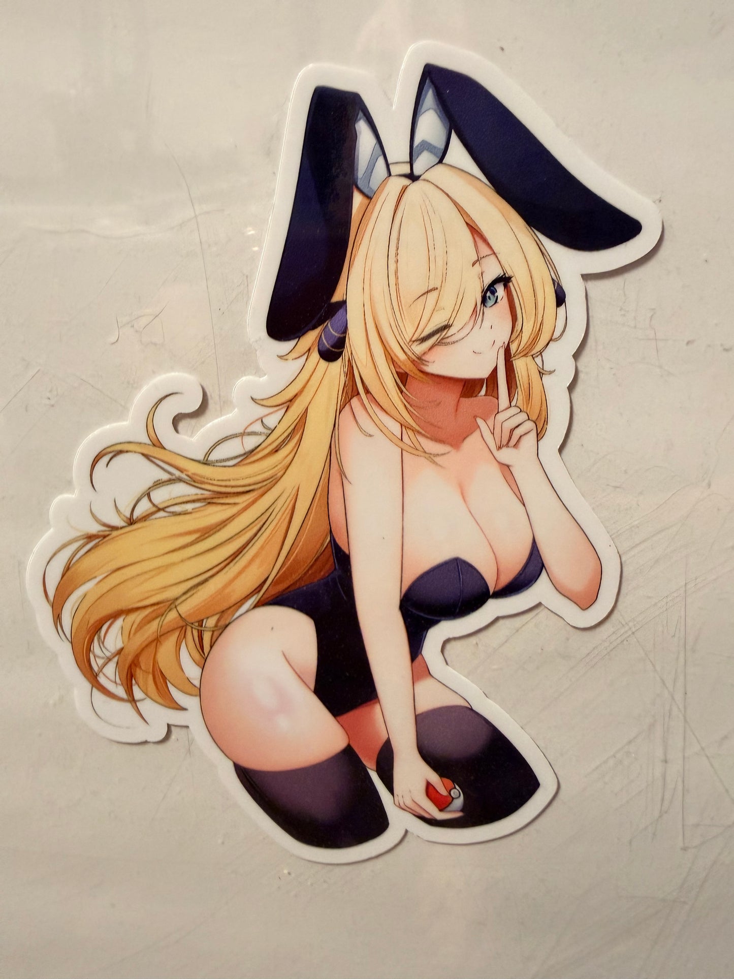 Pokemon Trainer Cynthia Outdoor/Indoor High Quality Vinyl Decal