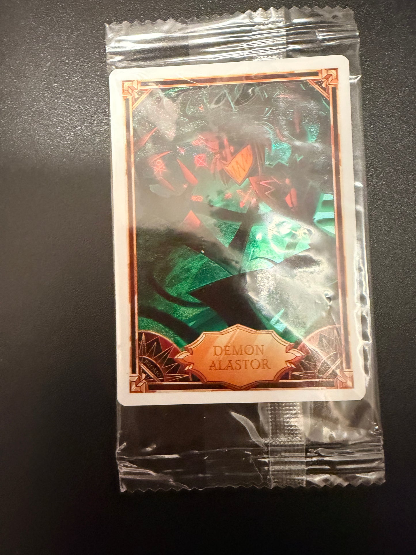 Demon Alastor Official Promo Trading Card