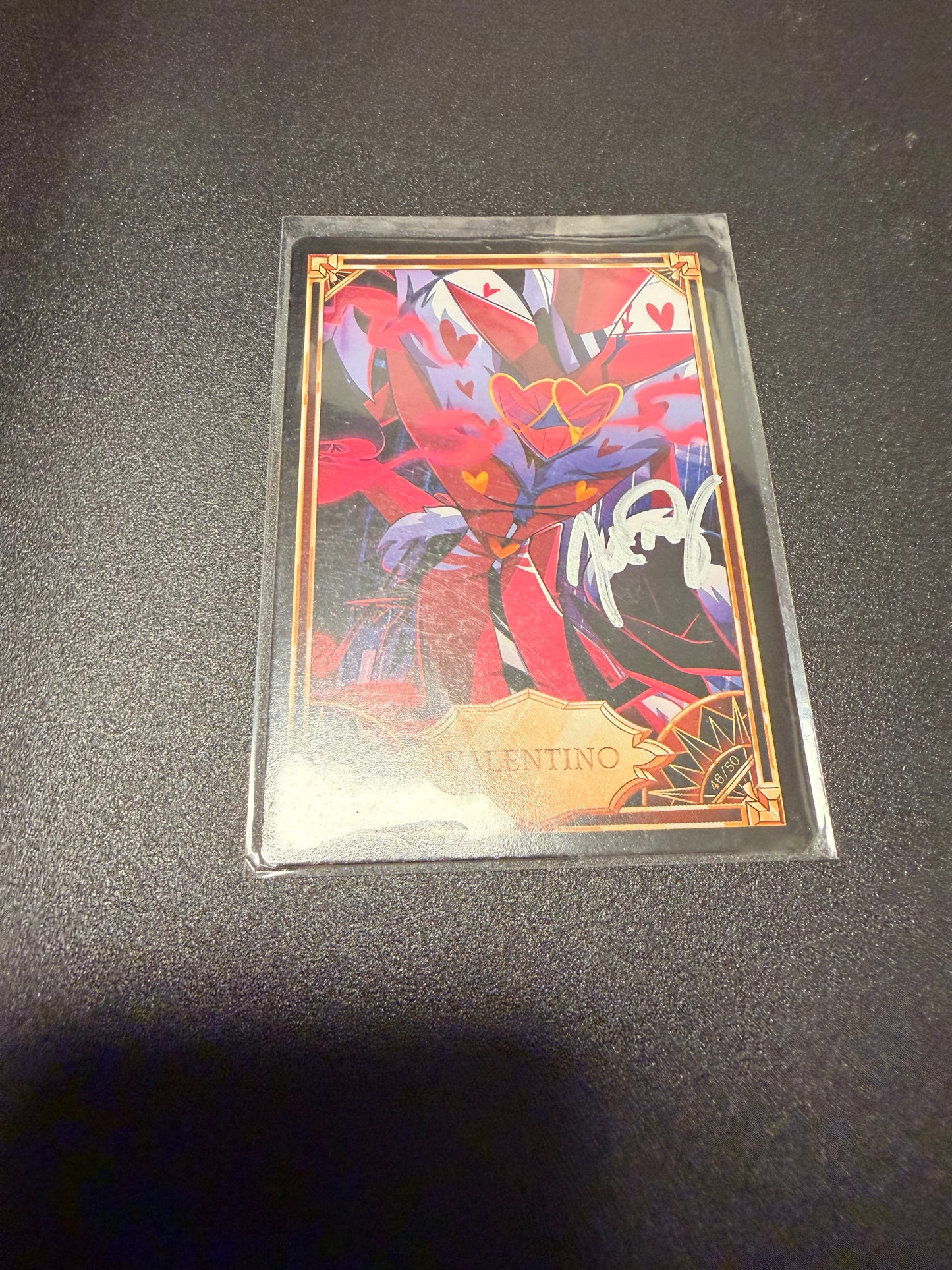 Valentino Joel Perez Autographed Card