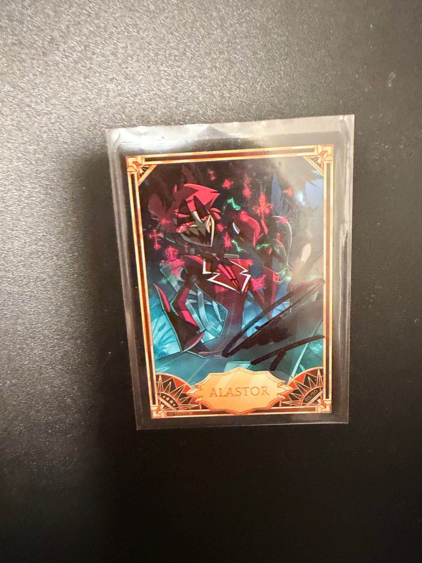 Alastor Amir Autographed Card First Edition
