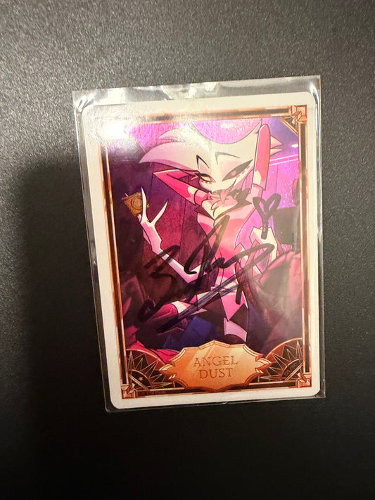 Angel Dust Blake Roman Autographed Card First Edition Foil