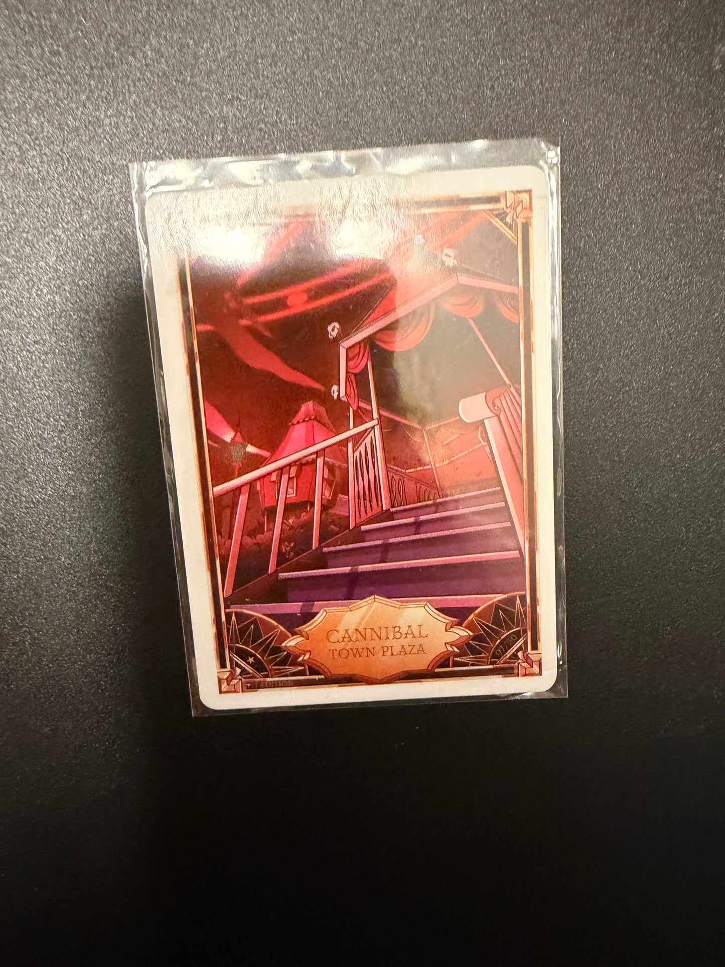 Cannibal Town Center Plaza White Foil First Edition
