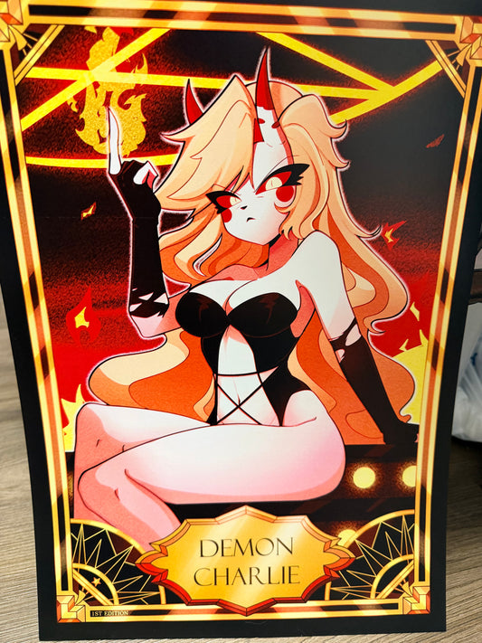 Demon Charlie Custom Poster