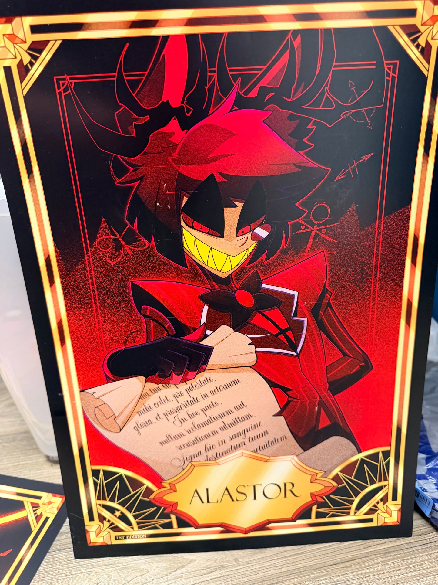 Alastor The Radio Demon Custom Poster